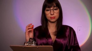 ASMR inappropriate THERAPY SESSION 👀💜 asking YOU questions, focus on me, roleplay for sleep