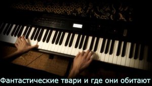 Фантастические твари и где они обитают - Piano cover