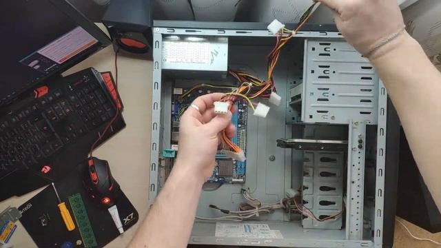 Сборка б/у компьютера на базе Intel для оффиса 2021 год