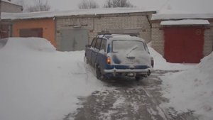 Как не застрять на заднем приводе зимой