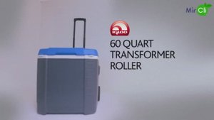 Обзор изотермического контейнера Igloo Ice Cube Maxcold 60 Roller