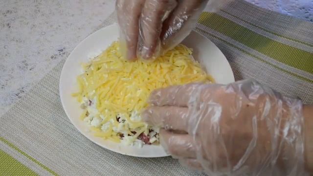 Этот салат всегда в тренде! Изумительный салат ПОДСОЛНУХ #салатподсолнух#праздничныесалаты