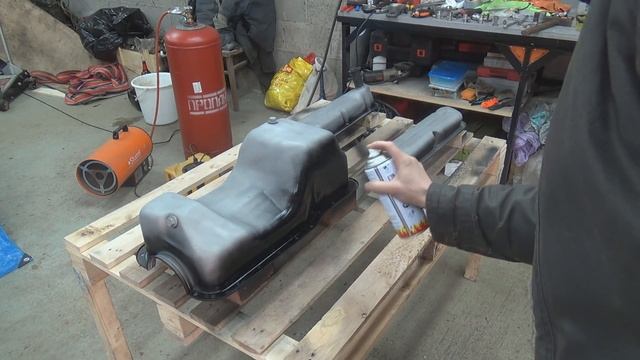 Восстановление 1994 Ford Mustang GT - part 6 - подготовка к сборке двигателя смотреть онлайн