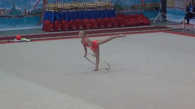 Соболева Варвара, обруч, 2007, СК "ГАРМОНИЯ" смотреть онлайн