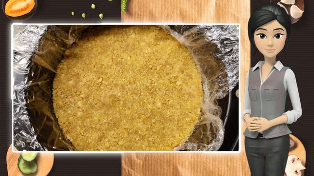 Желейный торт с фруктами без выпечки
