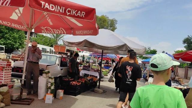 В Турции дикарем. Едем за продуктами на рынок смотреть онлайн