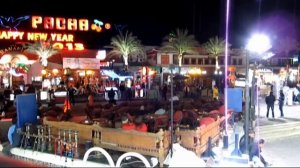 Naama Bay Egypt Наама Бей. Египет. Пешеходная улица. 09.01.2013.