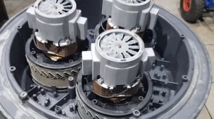 Пылесос ELSEA ремонт три турбины. ПЫЛЕСОС