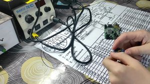 ремонт тв тюнера Т2 CYCLONE T100 после перенапряжения