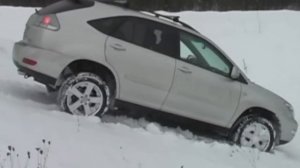Lexus RX350 Snow Drive