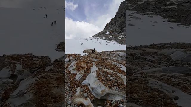 Cordillera de los andes, Perú, nevado leon dormido