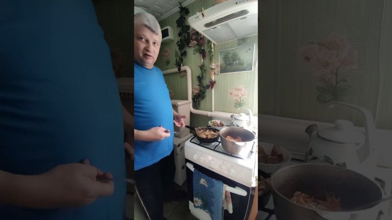 научился жарить красиво