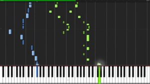 Undertale (Napstablook Theme) - Synthesia Piano Tutorial