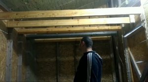 Каркасный дачный домик. Антресоль #1.