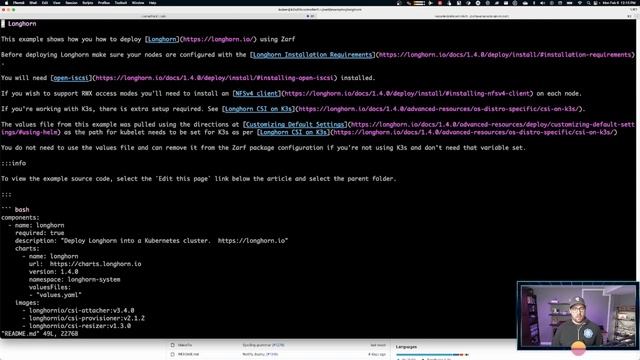 Package Longhorn Cloud Native Block Storage with Zarf смотреть онлайн