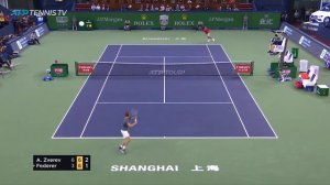 Roger Federer vs Alexandr Zverev Shanghai 2019 Highlights ᴴᴰ