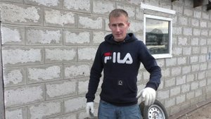 Покраска дисков и отзыв о резине Dunlop Winter Ice 02