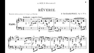 Петр Чайковский / Pyotr Tchaikovsky: Три пьесы, Op.9 (3 Pieces)