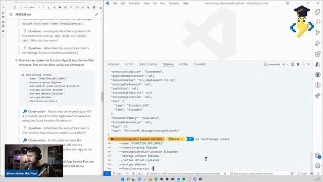 Azure Functions University: Deployment Lesson (.NET 6) смотреть онлайн