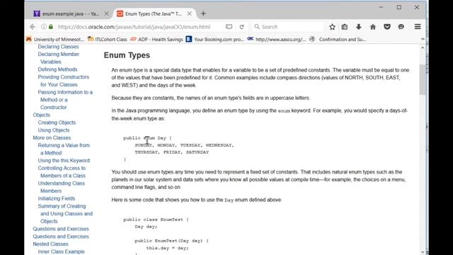 Netbeans enum tutorial смотреть онлайн