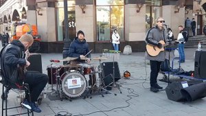 #489 #Москва  #moscow #Арбат Уличные музыканты