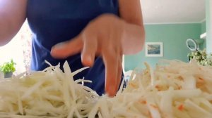 квашеная капуста | сухой способ