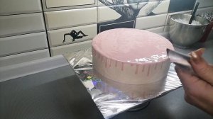 Заказчик была в ШОКЕ/НЕЖнейшее оформление торта/Глясаж