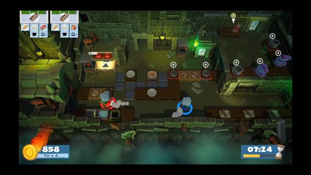 Overcooked! 2 | FINAL BIG BOSS (level 6-6 🌟🌟🌟🌟 4 STARS) смотреть онлайн