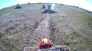 Эндуро стадион своими руками/Первый выезд/Эпичные падения/