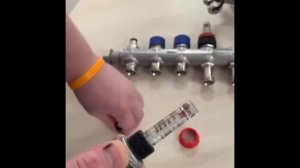 Демонтаж расходомера HANSA