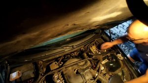 BMW E46 замена клапана картерних газов