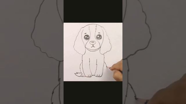 dog 🐕 drawing video #drawing #rajgrover