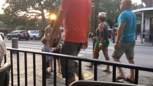 Jackson Square New Orleans Sidewalk Street Crossing Free Video Footage