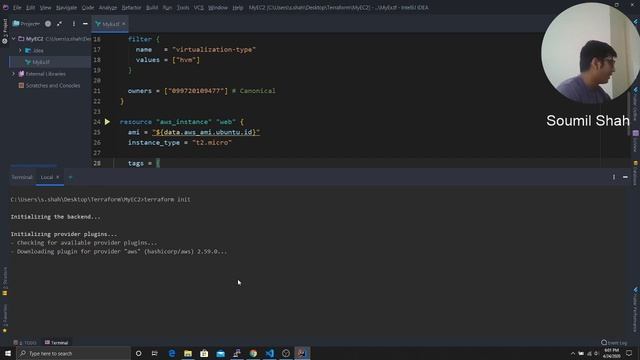 Getting started with Aws and Terraform | EC2 Instance Script #4
