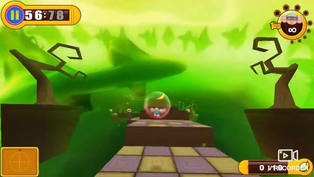 Super Monkey Ball: Sakura Edition- Sinking Swamp Stage 2 смотреть онлайн