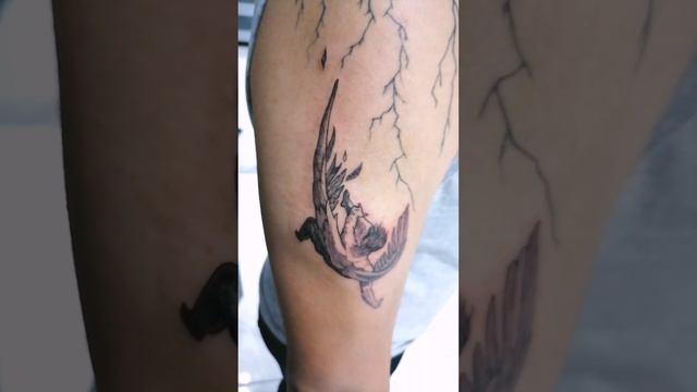 Tatuaje de Angel caído (lucifer tattoo)