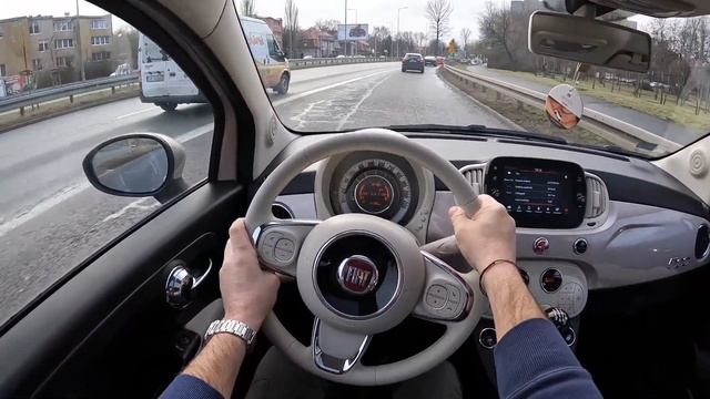 2022 Fiat 500 II Hybrid 1.0 70HP I POV Test Drive смотреть онлайн