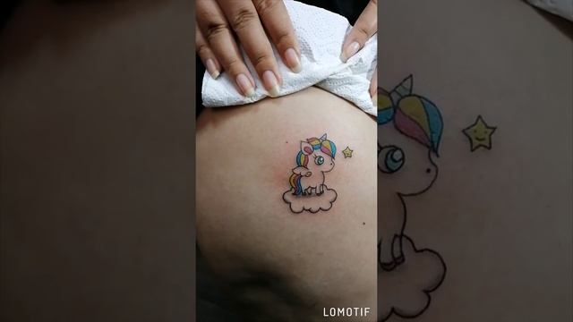 Unicorn tatoo Kazan