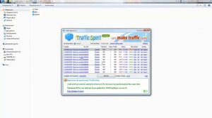 Настройка и запуск автосерфинга в программе Traffic Spirit