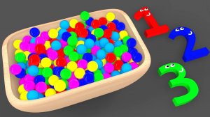 Мультики для детей, учим цифры, развивающее видео для малышей