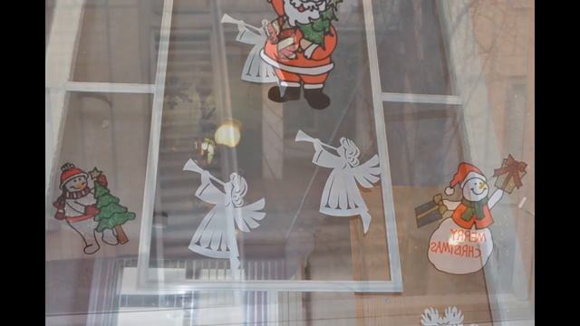 Новогоднее украшение окон (вытынанки шаблоны трафареты) к новому году смотреть онлайн