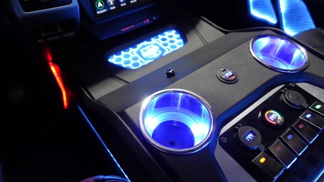 FORD F250 CUSTOM CENTER CONSOLE & DOOR PANELS | MAXXED MEGA CAR AUDIO BUILD PART 10 смотреть онлайн