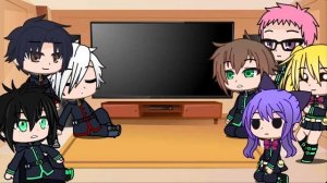 Past Seraph of the end react to TikTok?~ Remake~ 1/? // Rus/Eng // Mikayuu?//