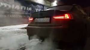 Легкий тюнинг выхлопной системы Lexus IS250
