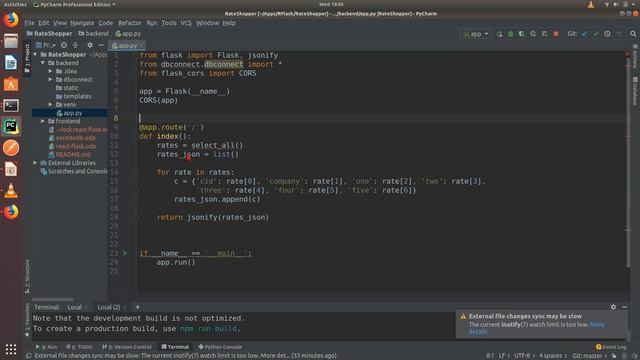 React + Flask/Python (Part 2) - смотреть видео онлайн от «Фронтенд ...