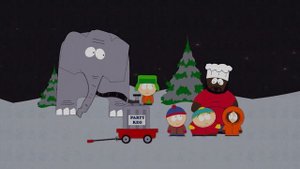 Южный парк, слон и свинья занимаются любовью, 1/5