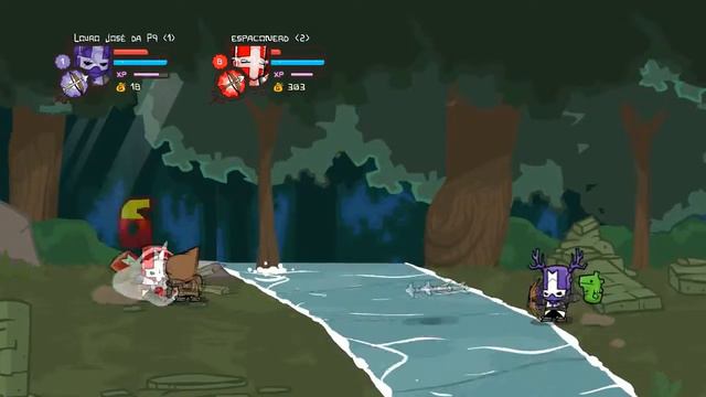 Insanidade Castle Crashers CooP #2 смотреть онлайн