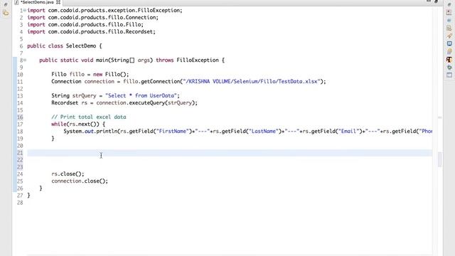 1. How to Read Excel Data using SELECT Query - Fillo Excel API смотреть онлайн