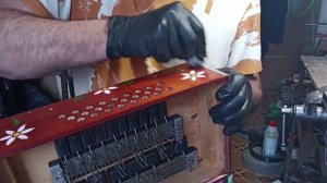 Отделка гармони шеллаком (французская полировка). В сотый раз об одном и том же)