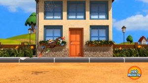 #appMink Learn Fortnite Dance with Cars - Carrier Truck Garbage Truck Monster Truck & Fire Truck